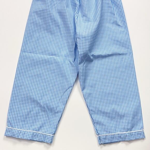 Blue Gingham Pants - Picture 7 of 7